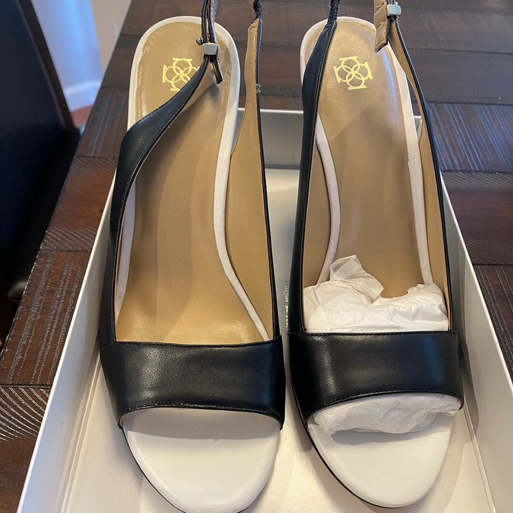 Ann Taylor Lucy Slingback Wedge